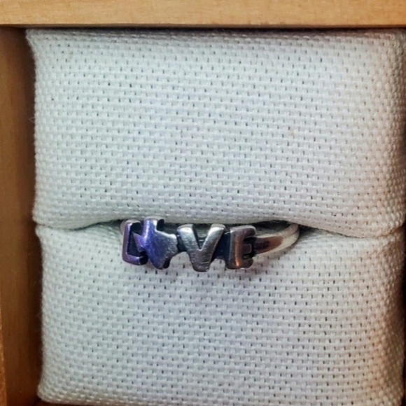 Retired James Avery Love Texas Ring, size 8.75? PLEASE SEE ALL PICS - Picture 7 of 10